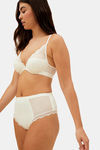 Marks & Spencer Padded Wired Full Coverage Lace Bra (Pack of 3) - Multicolor — thumbnail 2