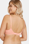 Marks & Spencer Single Layered Non Wired Full Coverage Cami Bra - Peach — thumbnail 2