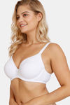 Marks & Spencer Padded Wired Full Coverage T-Shirt Bra  (Pack 2) - Multicolor — thumbnail 4