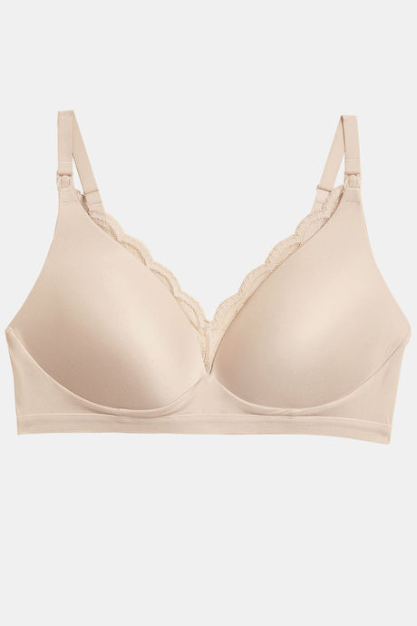 Marks & Spencer Padded Wired Full Coverage Lace Bra - Opaline — image 4