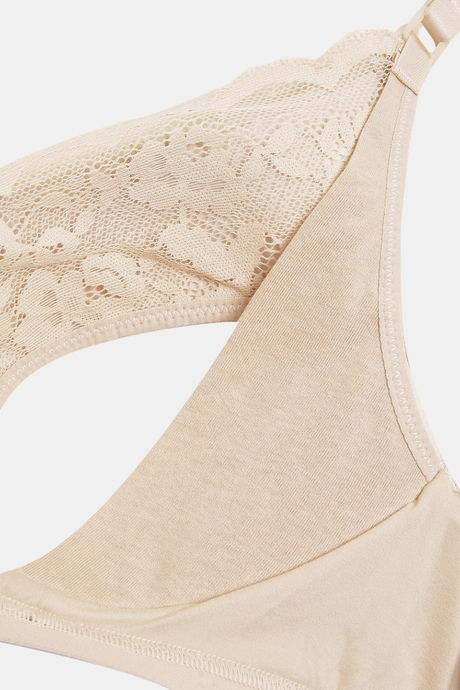 Marks & Spencer Padded Wired Full Coverage Lace Bra - Opaline — image 5