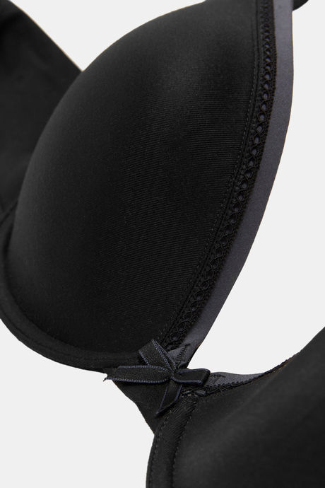 Marks & Spencer Padded Wired Full Coverage T-Shirt Bra  - Black Mix — image 6