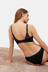 Marks & Spencer Padded Non Wired Full Coverage Cami Bra - Black — thumbnail 3