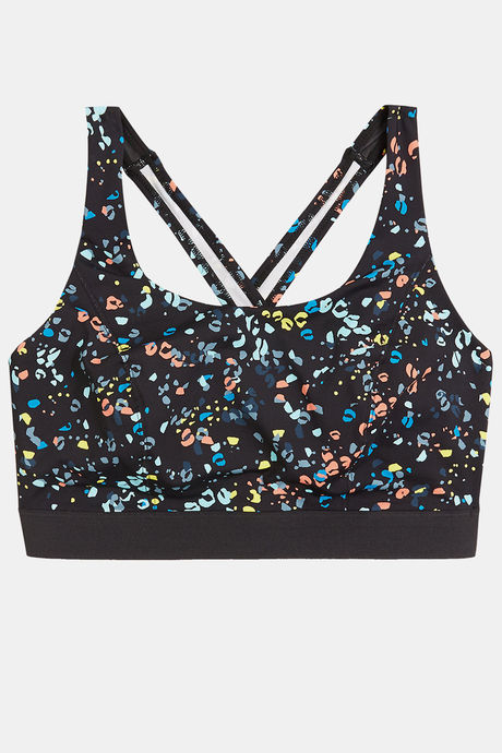 Marks & Spencer Padded Non Wired Full Coverage Cami Bra - Black Mix — image 3