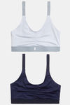 Marks & Spencer Lightly Lined Non Wired Full Coverage Cami Bra (Pack 2) - Multicolor — thumbnail 1