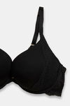 Marks & Spencer Padded Wired Full Coverage T-Shirt Bra - Black — thumbnail 3