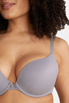 Marks & Spencer Padded Non Wired Full Coverage Push Up Bra (Pack 2) - Smoke — thumbnail 4