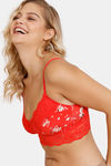 Marks & Spencer Single Layered Non Wired Full Coverage Cami Bra - Flame — thumbnail 3