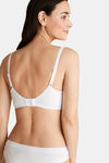 Marks & Spencer Lightly Lined Non Wired Full Coverage Blouse Bra (Pack 2) - White — thumbnail 2