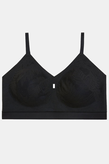 Marks & Spencer Padded Non Wired Full Coverage Cami Bra - Black — image 3