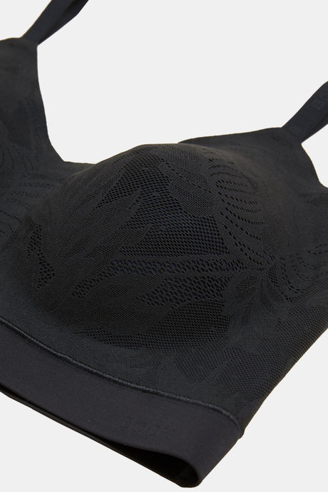 Marks & Spencer Padded Non Wired Full Coverage Cami Bra - Black — image 5