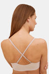 Marks & Spencer Padded Non Wired Full Coverage Cami Bra - Rose Quartz — thumbnail 2