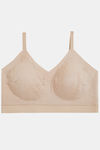Marks & Spencer Padded Non Wired Full Coverage Cami Bra - Rose Quartz — thumbnail 3