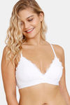 Marks & Spencer Padded Non Wired Full Coverage Bralette (Pack of 3) - Multicolor — thumbnail 2