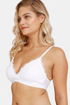 Marks & Spencer Padded Non Wired Full Coverage Bralette (Pack of 3) - Multicolor — thumbnail 4