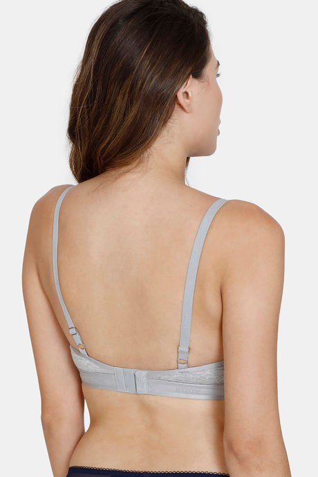 Marks & Spencer Lightly Lined Non Wired Full Coverage T-Shirt Bra - Grey Marl — image 2