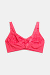 Marks & Spencer Single Layered Non Wired Full Coverage Cami Bra - Bordeaux — thumbnail 3