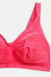 Marks & Spencer Single Layered Non Wired Full Coverage Cami Bra - Bordeaux — thumbnail 4