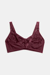 Marks & Spencer Single Layered Non Wired Full Coverage Cami Bra - Bordeaux — thumbnail 6