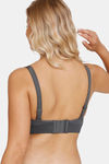 Marks & Spencer Padded Non Wired Full Coverage Cami Bra - Dark Grey — thumbnail 2
