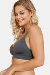 Marks & Spencer Padded Non Wired Full Coverage Cami Bra - Dark Grey — thumbnail 3