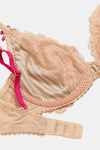 Marks & Spencer Lightly Lined Wired Full Coverage Lace Bra - Rose Quartz — thumbnail 4