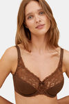 Marks & Spencer Lightly Lined Wired Full Coverage Lace Bra - Topaz — thumbnail 3