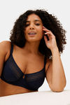 Marks & Spencer PaddedWired Full Coverage Lace Bra - Navy — thumbnail 2