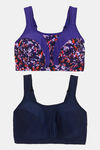 Marks & Spencer Padded Non Wired Full Coverage Bra - Dark Purple — thumbnail 2
