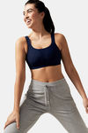Marks & Spencer Padded Non Wired Full Coverage Bra - Dark Purple — thumbnail 3