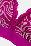 Marks & Spencer Lightly Lined Non-Wired Full Coverage Bralette - Fuchsia — thumbnail 5