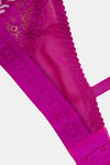 Marks & Spencer Lightly Lined Non-Wired Full Coverage Bralette - Fuchsia — thumbnail 6