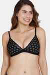 Marks & Spencer Padded Non Wired Full Coverage Bralette - Black Mix — thumbnail 1
