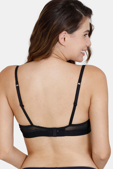 Marks & Spencer Padded Non Wired Full Coverage Bralette - Black Mix — image 3