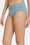 Marks & Spencer Medium Rise Three-Fourth Coverage Bikini Panty (Pack of 5) - Multicolor — thumbnail 7