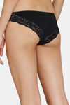 Marks & Spencer Low Rise Three-Fourth Coverage Bikini Panty - Black Mix — thumbnail 11