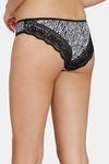 Marks & Spencer Low Rise Three-Fourth Coverage Bikini Panty - Black Mix — thumbnail 19