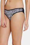 Marks & Spencer Low Rise Three-Fourth Coverage Bikini Panty - Black Mix — thumbnail 20