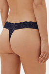 Marks & Spencer Low Rise Three-Fourth Coverage Thong (Pack of 5) - Multicolor — thumbnail 3