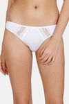 Marks & Spencer Low Rise Three-Fourth Coverage Bikini Panty - Black Mix — thumbnail 10