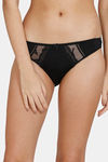 Marks & Spencer Low Rise Three-Fourth Coverage Bikini Panty - Black Mix — thumbnail 14