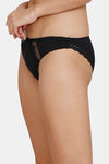 Marks & Spencer Low Rise Three-Fourth Coverage Bikini Panty - Black Mix — thumbnail 15