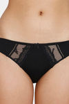 Marks & Spencer Low Rise Three-Fourth Coverage Bikini Panty - Black Mix — thumbnail 17