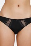 Marks & Spencer Low Rise Three-Fourth Coverage Bikini Panty - Black Mix — thumbnail 21