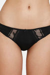 Marks & Spencer Low Rise Three-Fourth Coverage Bikini Panty - Black Mix — thumbnail 5