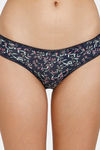 Marks & Spencer Low Rise Three-Fourth Coverage Bikini Panty - Navy Mix — thumbnail 13