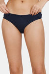Marks & Spencer Low Rise Three-Fourth Coverage Bikini Panty - Navy Mix — thumbnail 14