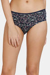 Marks & Spencer Medium Rise Three-Fourth Coverage Bikini Panty - Navy Mix — thumbnail 18