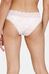 Marks & Spencer Medium Rise Half Coverage Thong - Pink — thumbnail 3