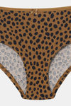 Marks & Spencer Medium Rise Three-Fourth Coverage Hipster Panty (Pack of 5) - Multicolor — thumbnail 10